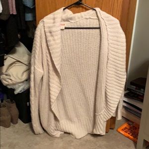 Cream cardigan